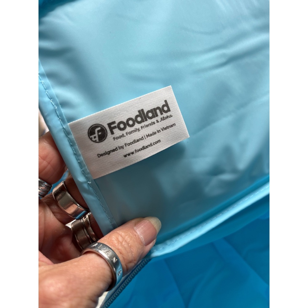 Exclusive Foodland Hawaii Palaka Cooler Bag Aloha Friday Blue - Picture 6 of 7